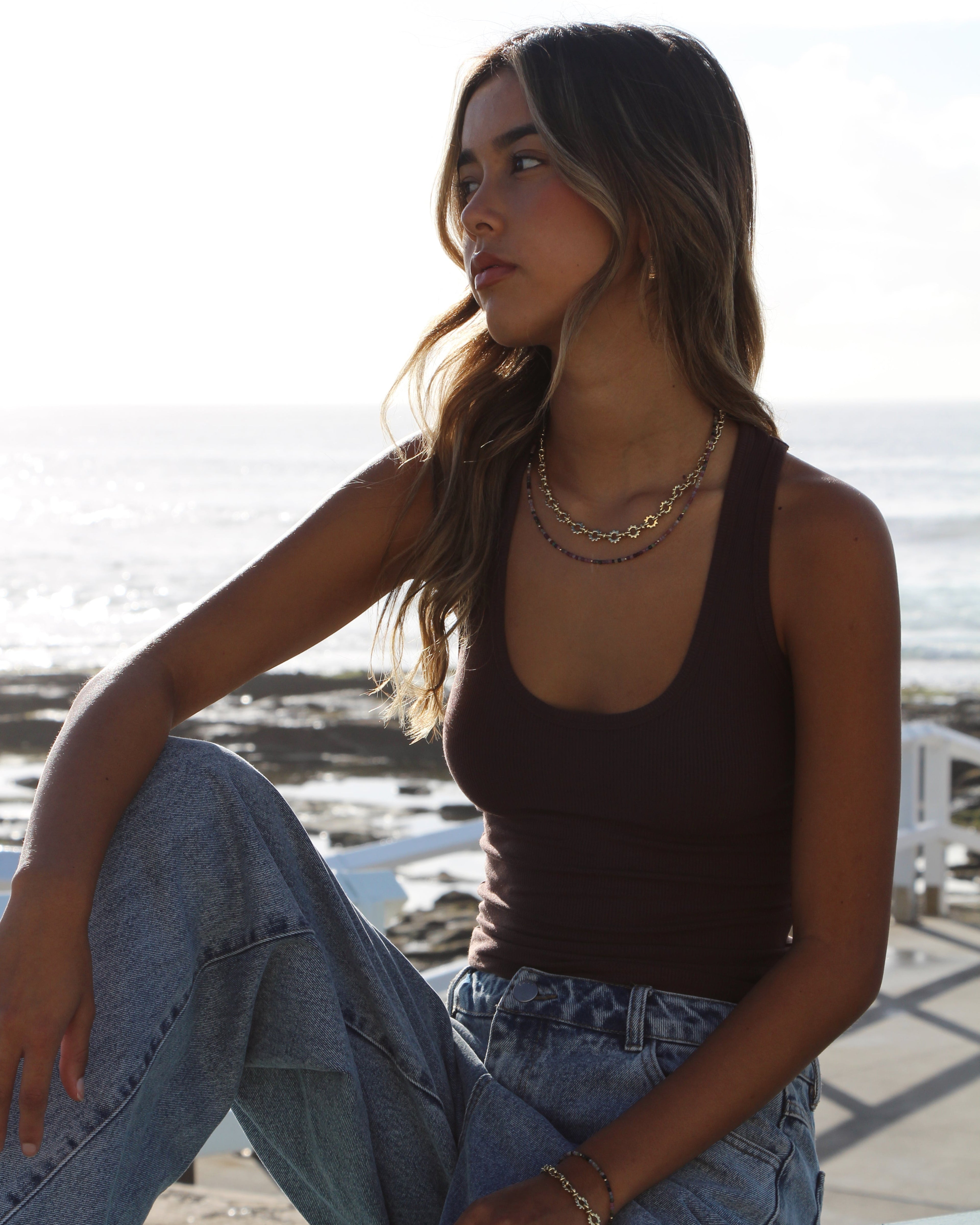 Freya Necklace - Pink Tourmaline