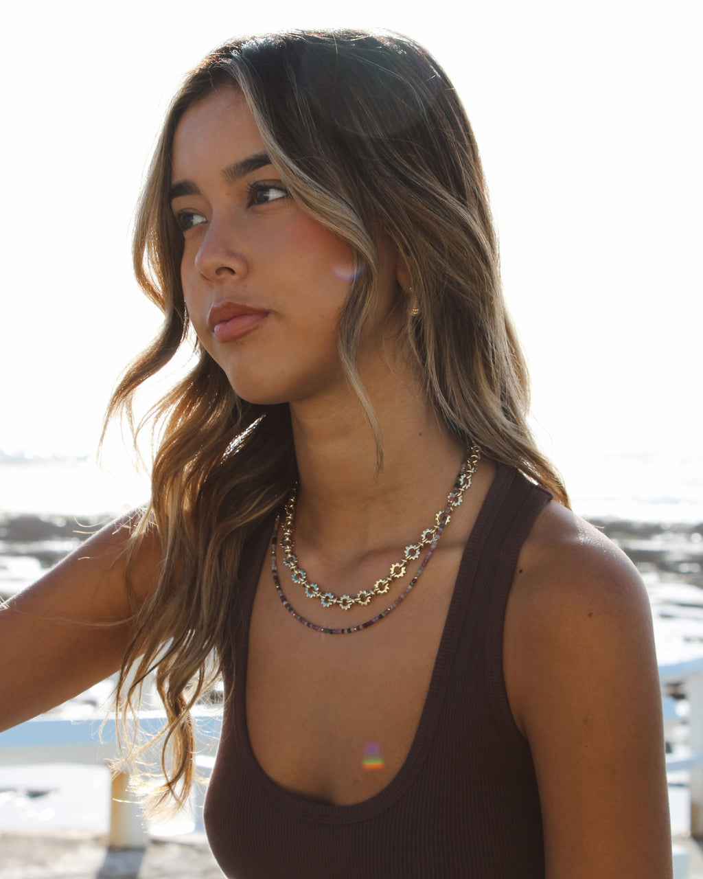 Freya Necklace - Pink Tourmaline