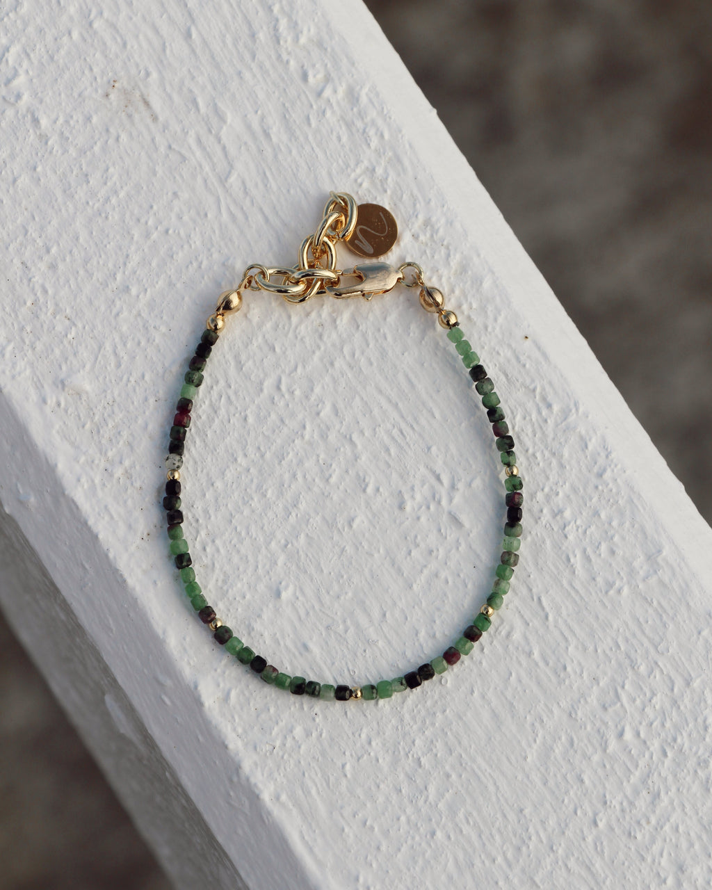 Freya Bracelet - Ruby Zoisite