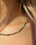 Freya Necklace - Ruby Zoisite